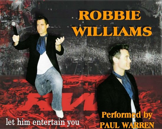 Robbie Williams by Paul Warren